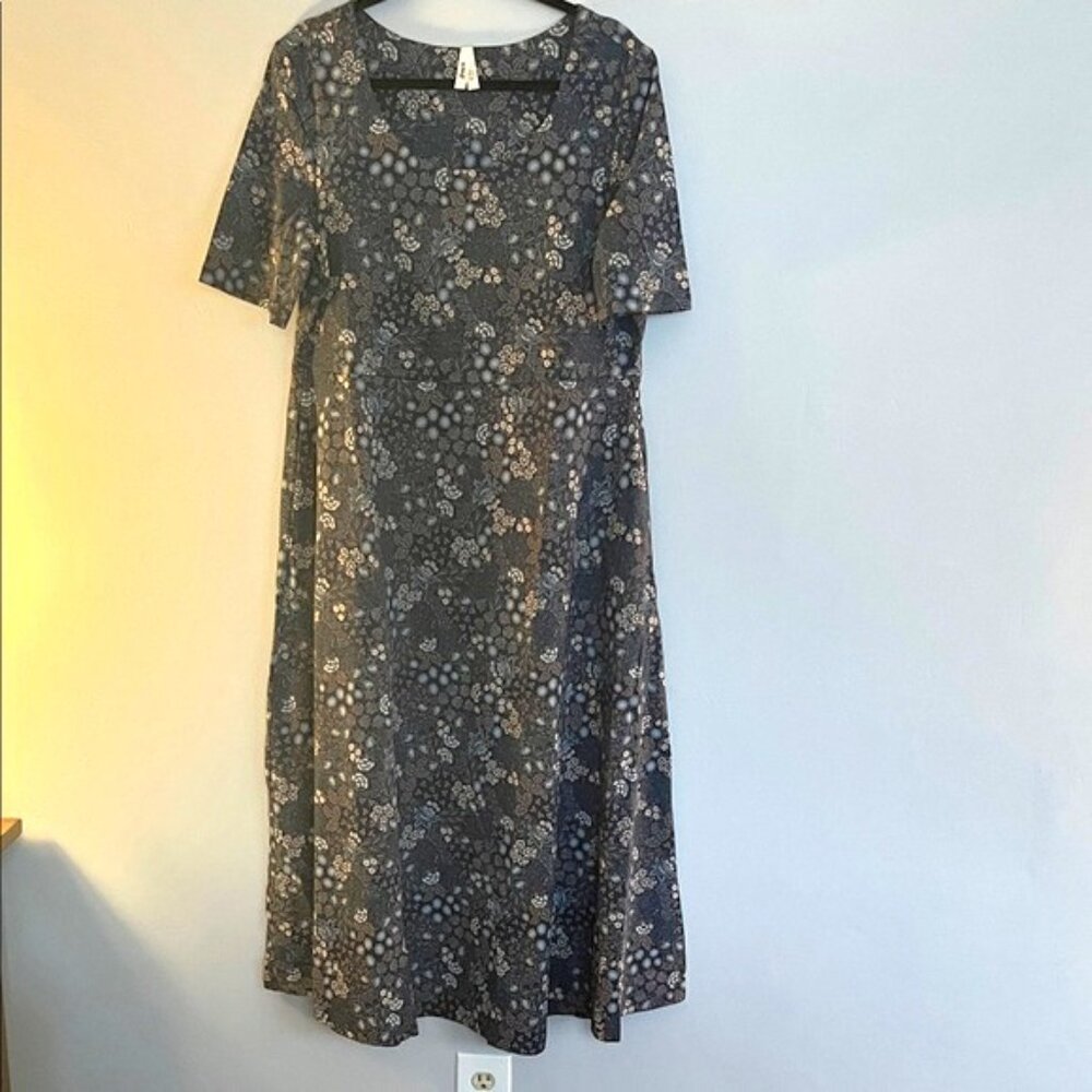 Pact Women's Fit & Flare Scoop Dress Made With Organic Cotton - Size XXL - Picture 2 of 12